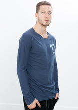 Load image into Gallery viewer, Antidote "13" Tee in Mood Indigo