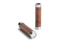 Load image into Gallery viewer, Slender-leather-grips-aged-brown-web.jpg