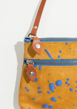 Load image into Gallery viewer, product_bag_saisei_ink-splatter-shoulder-bag_mustardblue02.jpg
