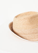 Load image into Gallery viewer, Lola_Washboard_hat_white-natural_0087.jpg
