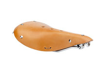 Load image into Gallery viewer, PCLeatherSaddle_3RD_Tan_WEB.jpg
