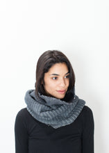 Load image into Gallery viewer, Product_Scarves_Avant_Toi_Knit_Neck_Warmer_Grey_8840.jpg
