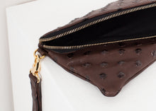 Load image into Gallery viewer, Kate_Mensah_Roxanne_clutch_brown_0061.jpg
