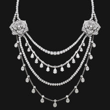 Load image into Gallery viewer, 18k-white-gold-fluid-lines-necklace.jpg
