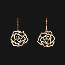 Load image into Gallery viewer, 18k-rose-gold-wire-bloom-earrings.jpg

