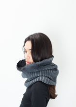 Load image into Gallery viewer, Product_Scarves_Avant_Toi_Knit_Neck_Warmer_Grey_8843.jpg
