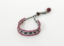 Load image into Gallery viewer, Oaxacan Bracelet in Garnet

